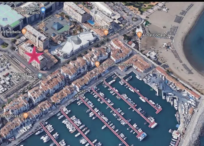 Marina Banus In Puerto Banus 2 Bedrooms Pool Parking